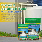 Cistern & Catchment Tank Cleaner - Super Cleans your Tank - Ensures Clean Water Storage (500 Gram - Treats 25,000 Gallons)