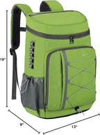 Maelstrom Cooler Backpack - 35/50 Can Insulated Soft Cooler Lunch Bag for Camping, Beach, Hiking & Shopping