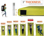 3 Inch GAIALOOP Thick Memory Foam Camping Mattress Sleeping Pad [Car/Tent/Cot] Glamping Portable Floor Mat Roll Up Futon Mattress for Guests Sleepover