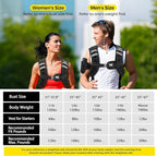 PACEARTH Weighted Vest,4lb/6lb/10lb/12lb/16lb/20lb/25lb/30lb Weight Vest with Reflective Stripe, Body Weight Vests Adjustable for Men, Women Workout, Strength Training, Running, Walking, Jogging