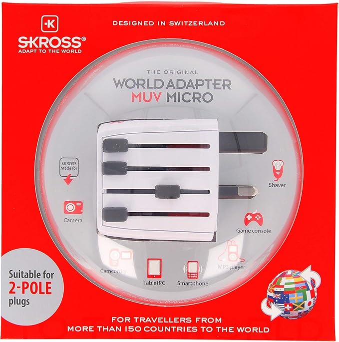 SKROSS World Travel Adapter MUV Micro