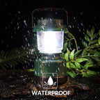 LED Camping Lantern, Water Resistant Emergency Light for Power Outage, Hurricane, Hiking