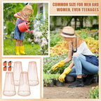 HESTYA 4 Pack Mosquito Bug Net Mesh for Head Mosquito Head Net Face Neck Fly Netting Hood from Insect Bugs Gnats for Outdoor