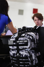 AMERICANPHOENIX 45L Elite Tactical Backpack | 3X Stronger Work & Military Backpack | Water Resistant and Heavy Duty | 3 Day MOLLE Bug Out Bag (Black Ice)