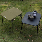 TOPCHANCES Folding Outdoor Camping Table,Ultralight Aluminum Camping Side Table,Portable Beach Table Roll Up Camping Table with Carrying Bag for Camping Beach Picnic Grilling Hiking FishingTravel