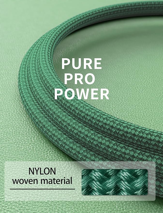 iPhone Charger Cable 2Pack 6FT, [Apple MFi Certified] Lightning Cable, iPhone Fast Charging Cord Extra Durable USB A to Lightning Cable Compatible with iPhone 14 13 12 11 Pro Max and More (Green)