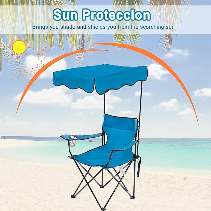 Homcosan Portable Camping Chair