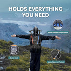 XBT Hydration Pack with 2L Water Bladder – Lightweight Running Vest for Men & Women – Adjustable, Breathable, Reflective Hydration Backpack for Hiking, Cycling, Trail Running,Marathon