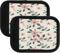 Qilmy Fresh Style Floral Fragments Luggage Handle Wrap 4Pack Luggage Identifiers Tag Comfort Handle Grips Cover for Stroller Suitcase Bag Airplane Travel Accessories1500