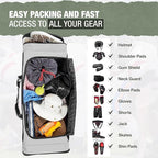Jetstream Heavy Duty Multi Pocket Durable Sports Gym Equipment Travel Duffel Bag