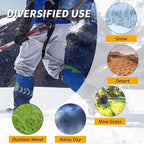 Leg Gaiters 100% Waterproof Adjustable Shoe Snow Boot Guard Gators for Hiking Shoe Cover Hunting Snowshoeing Climbing Walking for Women Men