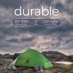 Appalachian Lightweight Backpacking Tent - Easy Setup, 2 Person 3 Season Ultralight Tent with Footprint Waterproof, Windproof, Double Layer Outdoor Tent for Camping Hunting Hiking.