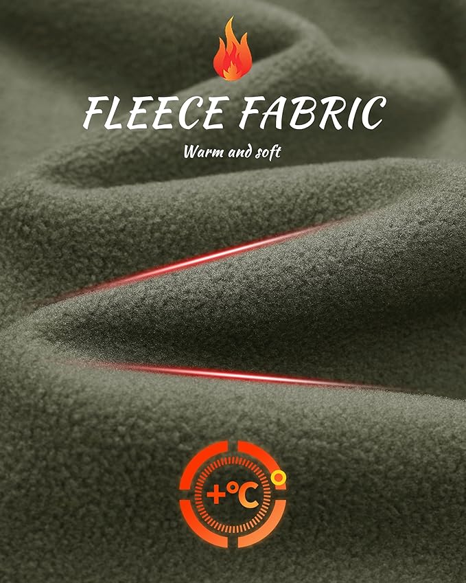 MAGCOMSEN Men's Fleece Lined Softshell Jacket Waterproof Windbreaker Rain Jacket for Tactical Hiking