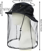 Sun Hats for Men Women Bucket Hat UPF 50+ Boonie Hat Foldable UV Protection Hiking Beach Fishing Summer Safari