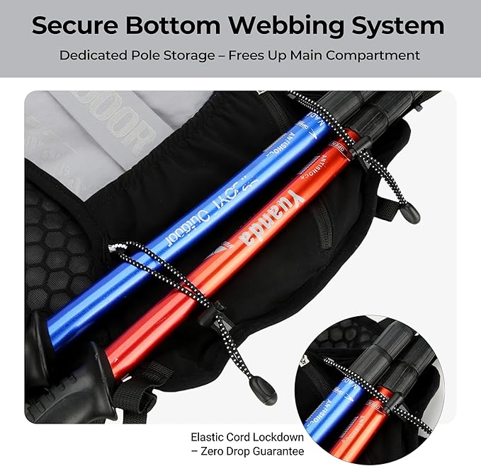 Hydration Running Vest with 1.5L Water Bladder for Hiking Backpack, Reflective Safety Vest for Men & Women, Lightweight Adjustable Marathon Gear for Trail Running