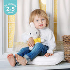 Utopia Bedding Toddler Pillow (White, 2 Pack), 14x19 Small Pillow for Kids, Soft and Breathable Cotton Blend Shell, Polyester Filling, Perfect for Toddler Bed and Travel (Intended for Age 2 and up)
