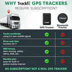 Tracki Pro GPS Tracker for Vehicles – Magnetic Waterproof 4G LTE Car Tracker, Long-Life Battery Up to 7 Months, Unlimited Distance, Smart Alerts, Hidden Tracking Device (Subscription Required)