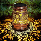 Solar Lantern Outdoor Lamp Waterproof Decorations Garden Decor, Christmas Birthday Gifts for Women, Mom, Grandma Decorative Garden, Yard, Patio, Lawn, Balcony Porch - Hummingbird