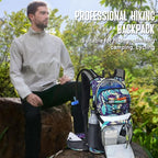 N NEVO RHINO Hydration Backpack, 18L Multipurpose Hiking Backpack with 3L Water Bladder, Water Backpack Insulated Hydration Pack Ideal for Hiking and Cycling