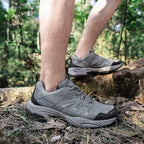 CAMELSPORTS Hiking Shoes Men Lightweight Non-Slip Breathable Sneakers Low Top Walking Shoes for Outdoor Trailing Trekking Walking Climbing