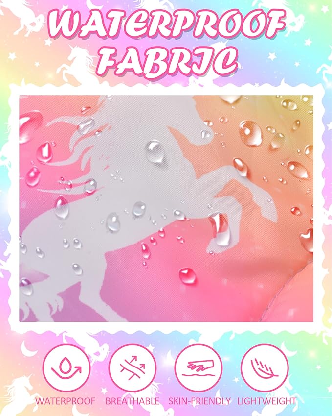 Kids Sleeping Bag for Kids Girls, 3 Season Warm Cool Weather Waterproof Lightweight Camping Sleeping Bag with Carry Bag for Indoor Outdoor Camping Hiking Traveling