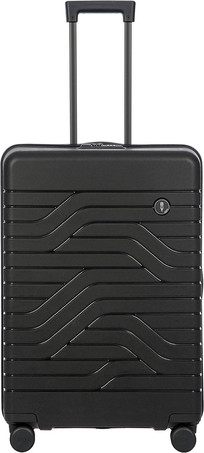 Bric's 28" Expandable Spinner Suitcase - Travel Luggage with TSA-Approved Lock and Hard Shell Exterior - B|Y Ulisse - Black