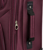 SwissGear Sion Softside Expandable Luggage, Merlot, Carry-On 21-Inch