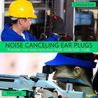 Quality Foam Earplugs 200 Pair - 32dB Noise Cancelling Soft High Decibel Ear Plugs for Noise Reduction Ear Protection Concerts Loud Music