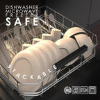 Wheat Straw Dinnerware Sets for 4 - Alternate To Plastic Dinnerware Set - Dishwasher Safe Microwave Plates - Lightweight Wheatstraw Dishes - Unbreakable Camping Plates & RV Dishes