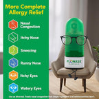 Flonase Allergy Relief Nasal Spray, 24-Hour Non-Drowsy Multi-Symptom Relief – 144 Sprays (Pack of 2) plus Bonus Pack of Tissues