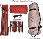 Near Zero 1-3 Person Ultralight Backpacking Tents, up to 2 Doors, 20D Ripstop Waterproof Sealed Nylon, Freestanding, Rainfly, 3 Season, with Lightweight Aluminum Frame. Easy Setup System