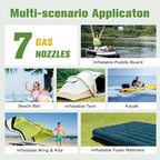 20PSI High Pressure Smart SUP Air Pump, 2025 New Rechargeable Battery-Powered, Intelligent Dual Stage Inflation & Deflation,Auto-Off for Stand Up Paddle Boards,Surfing Kite, Tent