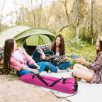 Xxerciz Foldable Camp Chair Replacement Bag with Shoulder Strap for Outdoor Camping, Travel Carrying Cover Heavy Duty Large Storage Folding Chair Bag (Chair is not included)