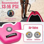 Inflatable Paddle Boards for Adults and Youth, 11'x33 Wood Grain Stand Up Paddle Board with SUP Accessories, Portable Inflatable Paddleboard for All Skill Levels,Blow Up Paddle Board as Present