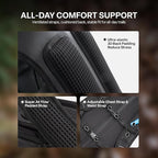 Everfun Hydration Backpack 18L with Water Bladder 2L/3L Hiking Water Backpack Women Men Hydration Pack Insulated Lightweight Day Hydropack with Storage for Hiking, Biking, Running, Festival