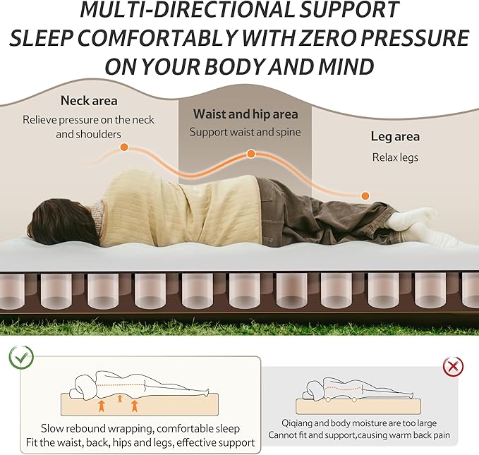 Naturehike Compact King Size Air Mattress with Electric Built-in Pump, 79 * 71in Extra Wide 2-min Quick Inflatable Mattresses for Home, Camping, Guests, Travel, Morning View Series