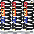 Macarrie 24 LED Headlamp Flashlight, Cob Head Light with 3 Modes, Waterproof Headlamp for Adults and Kids, 72 AAA Batteries for Outdoor Night Survival Camping Running, 4 Colors