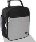 Lovoeo Lunch box Lunch bag for men women Insulated Lunchbox Lunch bags for Work Picnic Travel (Thicken grey)