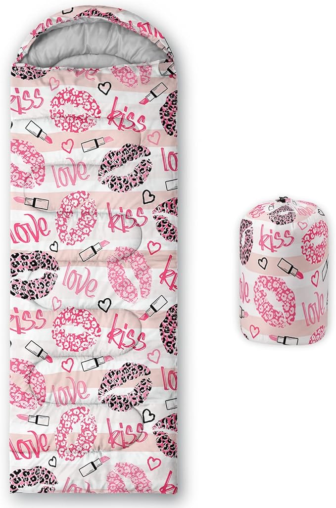 BSNTHO Camping Sleeping Bags,3 Season Warm & Cool Weather,Lightweight,Waterproof Sleeping Bags for Adults & Kids,Traveling,and Outdoors,Camping Gear Equipment