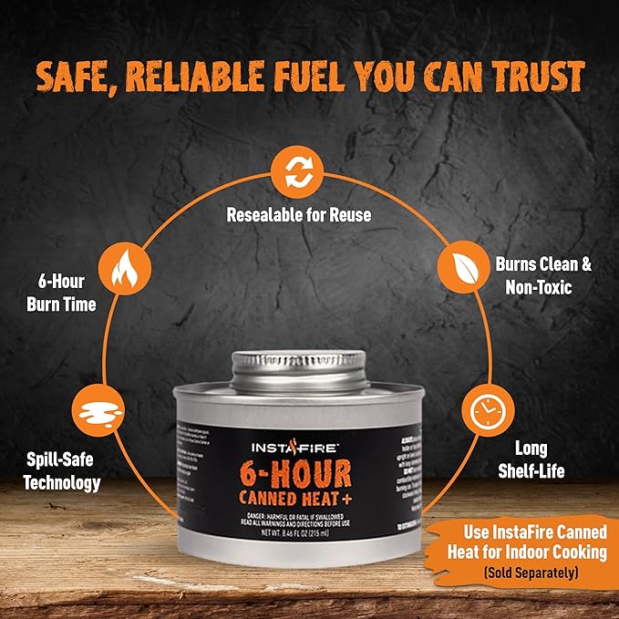 InstaFire Ember Oven (Compact, Off-Grid, Camping, Emergency)