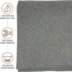 Arcturus Military Wool Blanket - Warm, Thick, Washable - Great for Outdoors, Camping, Stadium Blanket, Picnics, Travel - Car & Bushcraft Survival Kits