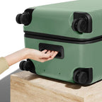 Away Large Trunk Luggage, 31 Inch Hardside Suitcase with Spinner Wheels, Lightweight & Durable, TSA Lock, Ideal for Long Trips, Sea Green