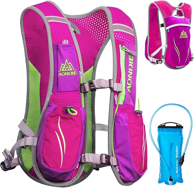 TRIWONDER Hydration Running Vest 5L Lightweight Water Pack for Men Women Hydration Backpack for Trail Race, Hiking, Cycling, Climbing, Camping, Jogging, Marathon
