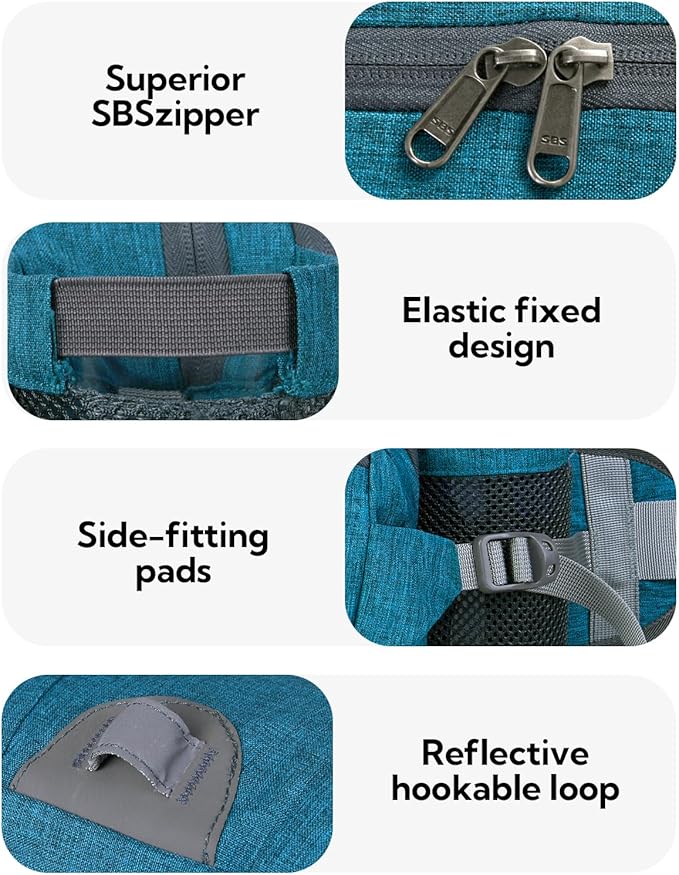 WATERFLY Fanny Pack Waist Bag: Fannie Pack 2 Water Bottle Holders Lumbar Belt Hiking Walking Running Jogging Camping Large Woman Man (Bottle Not Included)