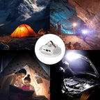 Camping Lantern 18800mAh Rechargeable Battery, 60W Ultra Bright LED Hanging Light with 3 Modes, Waterproof Portable Tent Lighting for Outdoor Emergency & Hiking