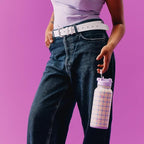 BOTTLE BOTTLE 32oz Insulated Water Bottle Stainless Steel Sport Water Bottle with Straw Dual-use Lid Design for Gym with Pill Box