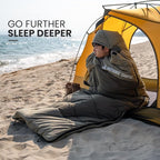 OneTigris Trailnap Sleeping Bag 3 Season Extra-Wide Warm for Camping Backpacking Travel Outdoor Activities