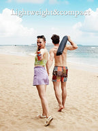 Easy Set-Up Beach Tent - UPF 50+ Sun Shelter for Family (2-3 Person), Portable Instant Sun Shade with 3 Mesh Windows, Windproof Stakes & Storage Pockets, for Beach, Camping, Picnics