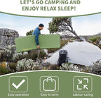 Naturehike 25oz Ultralight Sleeping Pad, Insulated Inflatable Sleeping Pad 4.6R, Lightweight Sleeping Mat for Camping, Hiking, Backpacking, with Air Pump Sack