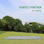 Camping Tarp Waterproof with Carry Bag for Under Tent, Ultralight Tent Footprint for Ground Camping Hiking (82" x 82")